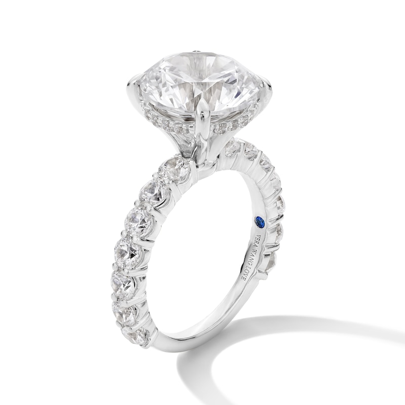 Main Image 3 of Vera Wang Love Collection 6-1/2 CT. T.W. Certified Lab-Grown Diamond Engagement Ring in 14K White Gold (F/VS2)