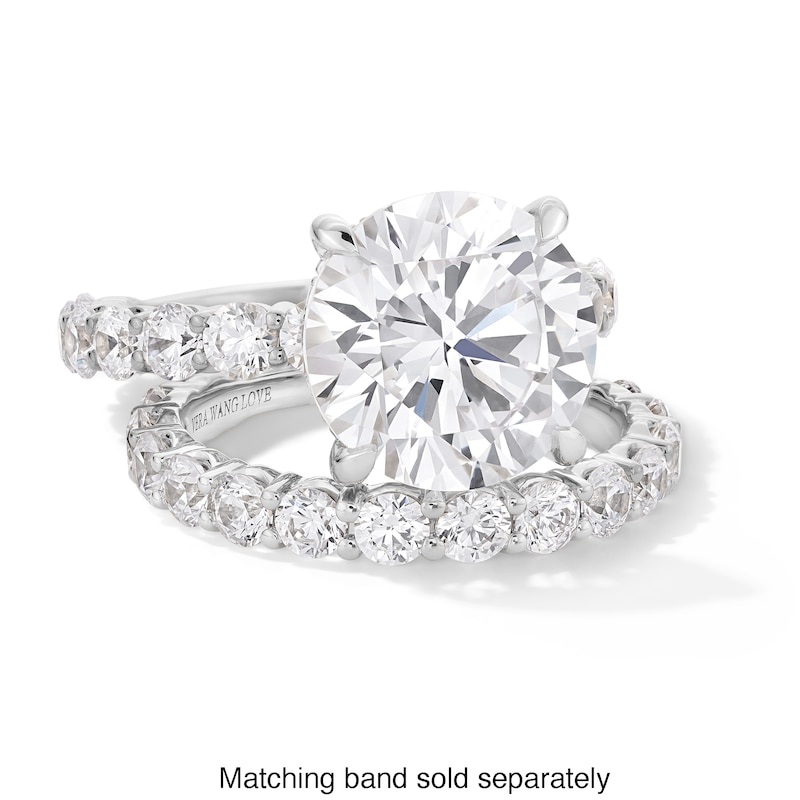 Main Image 4 of Vera Wang Love Collection 6-1/2 CT. T.W. Certified Lab-Grown Diamond Engagement Ring in 14K White Gold (F/VS2)