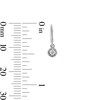 Thumbnail Image 3 of 1/4 CT. T.W. Diamond Miracle Solitaire Three Pair Earrings Set in Sterling Silver and 14K Gold Plate