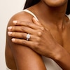 Thumbnail Image 2 of Vera Wang Love Collection 2-3/4 CT. T.W. Princess-Cut Certified Lab-Grown Diamond Engagement Ring in 14K White Gold