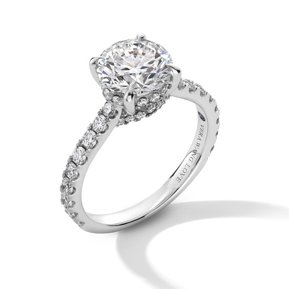 Vera Wang Love Collection 2-3/4 CT. T.w. Certified Lab-Grown Diamond Engagement Ring in 14K Gold (F/Vs2