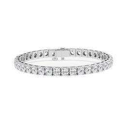 15 CT. T.W. Certified Lab-Created Diamond Tennis Bracelet in 14K White Gold (F/SI2)