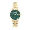 Thumbnail Image 1 of Ladies’ Coach Elliot Gold-Tone IP Watch with Green Dial (Model: 14504443)