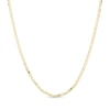 Thumbnail Image 1 of 2.1mm Diamond-Cut Mariner Chain Necklace in Solid 10K Gold - 20"
