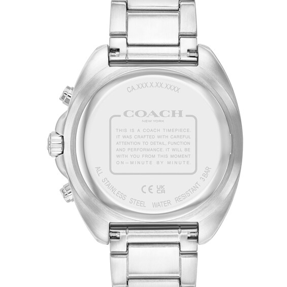 Menâs Coach Charter Chronograph Watch with Green Dial (Model: 14602701)