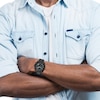 Thumbnail Image 4 of Men’s Coach Charter Black IP Chronograph Watch with Black Dial (Model: 14602705)