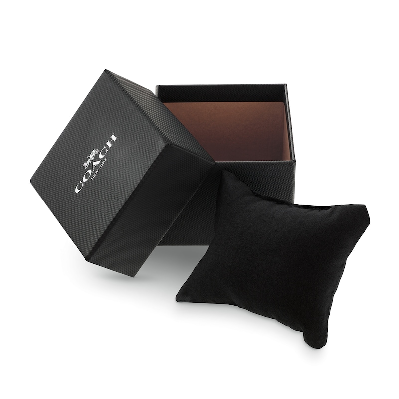 Main Image 6 of Men’s Coach Charter Black IP Chronograph Watch with Black Dial (Model: 14602705)