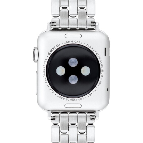 Ladiesâ Coach Apple Watch Crystal Straps Interchangeable Replacement Band Smart Watch Attachment (Model