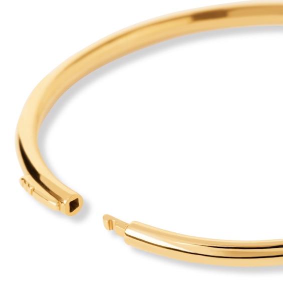 PDPAOLAâ¢ at Zales Twist Cuff Bangle in Sterling Silver with 18K Gold Plate - 6.83"