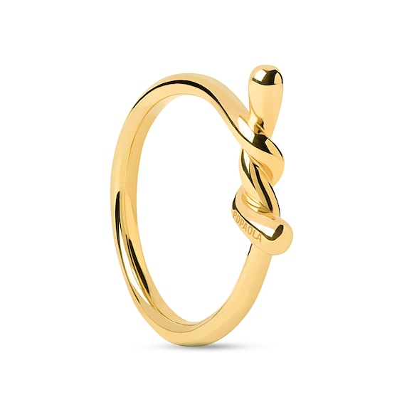 PDPAOLAâ¢ at Zales Twist Ring in Sterling Silver with 18K Gold Plate