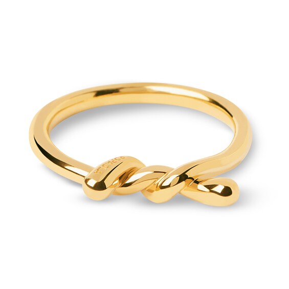 PDPAOLAâ¢ at Zales Twist Ring Sterling Silver with 18K Gold Plate