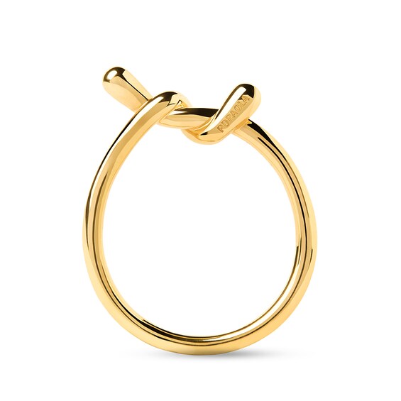 PDPAOLAâ¢ at Zales Twist Ring Sterling Silver with 18K Gold Plate