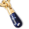 Thumbnail Image 3 of PDPAOLA™ at Zales Blue Sodalite Small Teardrop Dangle Single Hoop Earring in Sterling Silver with 18K Gold Plate