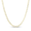 Thumbnail Image 1 of 3.6mm Curb Chain Necklace in Solid 14K Gold - 22"