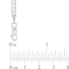 Thumbnail Image 2 of 3.6mm Curb Chain Necklace in Solid 14K White Gold - 24"