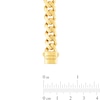 Thumbnail Image 3 of 9.5mm Miami Cuban Curb Chain Necklace in Hollow 14K Gold - 24"