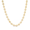 Thumbnail Image 1 of 4.7mm Puff Mariner Chain Necklace in Hollow 14K Gold - 18"