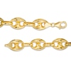 Thumbnail Image 2 of 11.0mm Puff Mariner Chain Necklace in Hollow 14K Gold - 20"