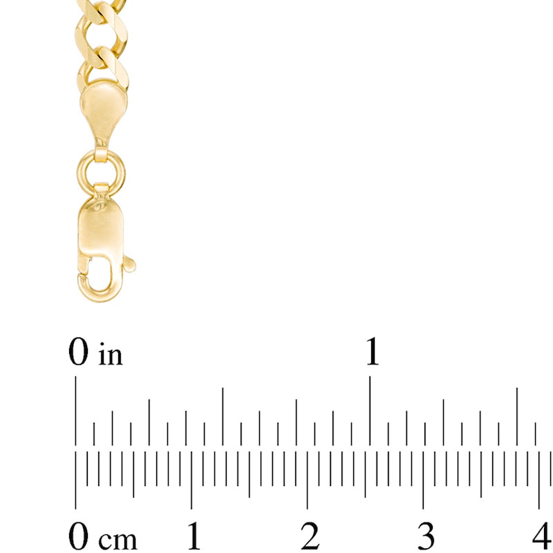 Main Image 2 of 4.5mm Figaro Chain Necklace in Solid 14K Gold - 22"