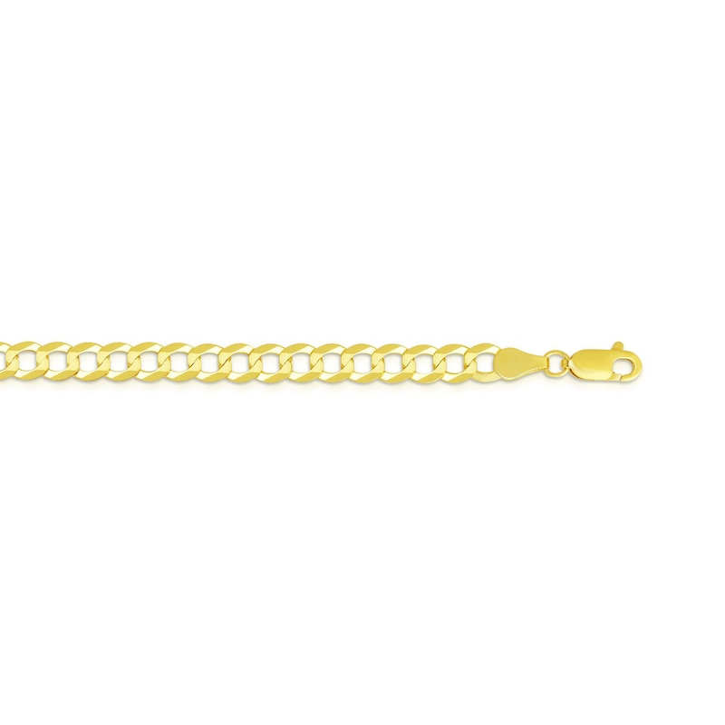 Main Image 2 of 3.6mm Curb Chain Bracelet in Solid 14K Gold
