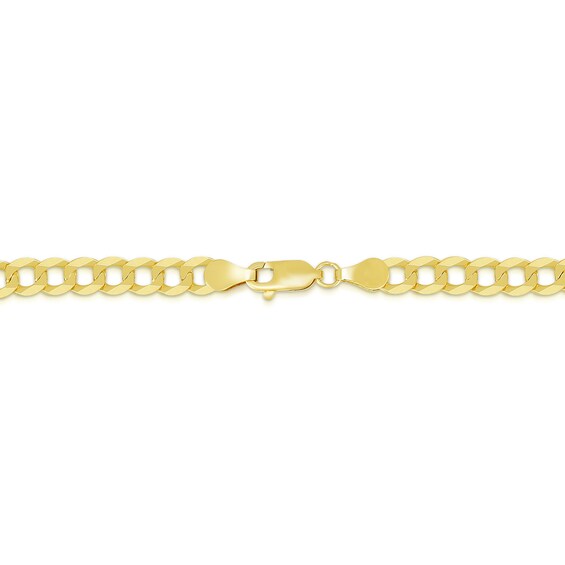 3.6mm Curb Chain Bracelet in Solid 14K Gold