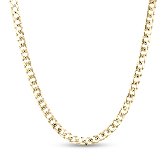 5.0mm Miami Cuban Curb Chain Necklace in Solid 14K Gold - 20"