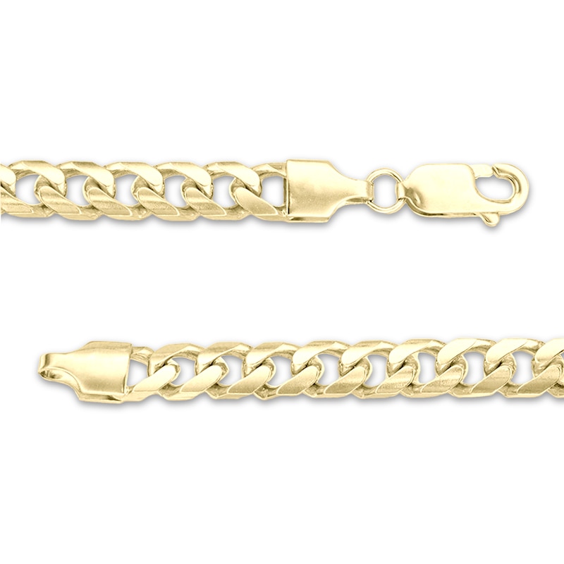Main Image 2 of 5.0mm Miami Cuban Curb Chain Necklace in Solid 14K Gold - 20"