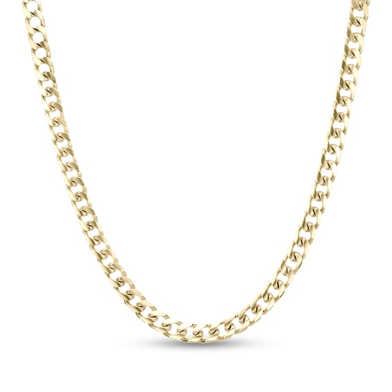 5.0mm Miami Cuban Curb Chain Necklace in Solid 14K Gold - 22"
