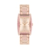 Thumbnail Image 1 of Ladies’ Coach Reese Pink Ombré Crystal Rose-Tone IP Watch with Rectangular Rose-Tone Dial (Model: 14504414)