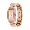 Thumbnail Image 2 of Ladies’ Coach Reese Pink Ombré Crystal Rose-Tone IP Watch with Rectangular Rose-Tone Dial (Model: 14504414)