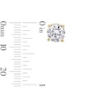 Thumbnail Image 3 of 2 CT. T.W. Certified Lab-Grown Diamond Solitaire Stud Earrings in 14K Gold (F/SI2)