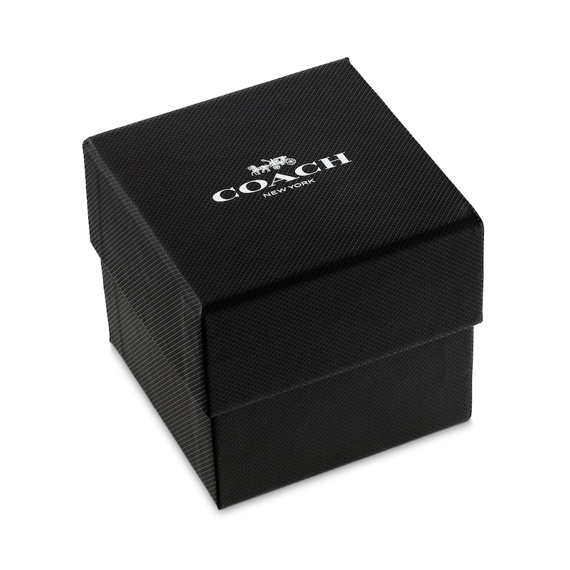 Main Image 5 of Ladies’ Coach Kitt Crystal Accent Chronograph Watch with Silver-Tone Dial (Model: 14504400)