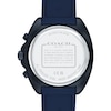 Thumbnail Image 3 of Men’s Coach Charter Blue IP Silicone Strap Chronograph Watch with Navy Blue Dial (Model: 14602706)