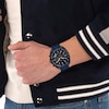 Thumbnail Image 4 of Men’s Coach Charter Blue IP Silicone Strap Chronograph Watch with Navy Blue Dial (Model: 14602706)