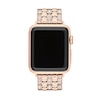 Thumbnail Image 1 of Ladies’ Coach Apple Watch Crystal Straps Interchangeable Replacement Band Smart Watch Attachment (Model: 14700263)