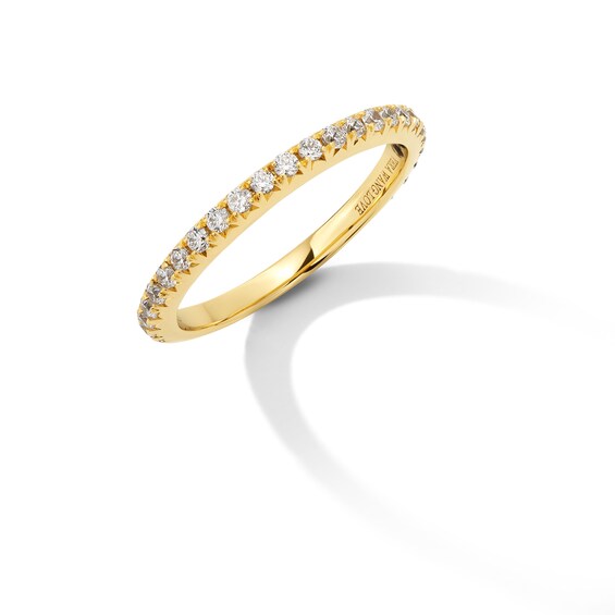Vera Wang Love Collection Lab-Grown Diamonds by Vera Wang Love 1/3 CT. T.w. Anniversary Band in 14K Gold (F/Vs2)