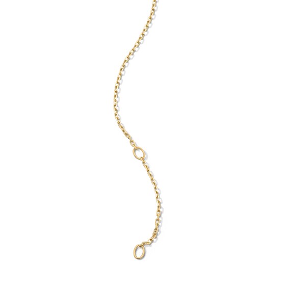 1/10 CT. T.w. Diamond “love” Necklace in 10K Gold - 17”