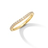 Thumbnail Image 3 of Vera Wang Love Collection Lab-Grown Diamonds by Vera Wang Love 1/3 CT. T.W. Contour Anniversary Band in 14K Gold (F/VS2)