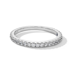 Vera Wang Love Collection Lab-Grown Diamonds by Vera Wang Love 1/3 CT. T.W. Anniversary Band in 14K White Gold (F/VS2)
