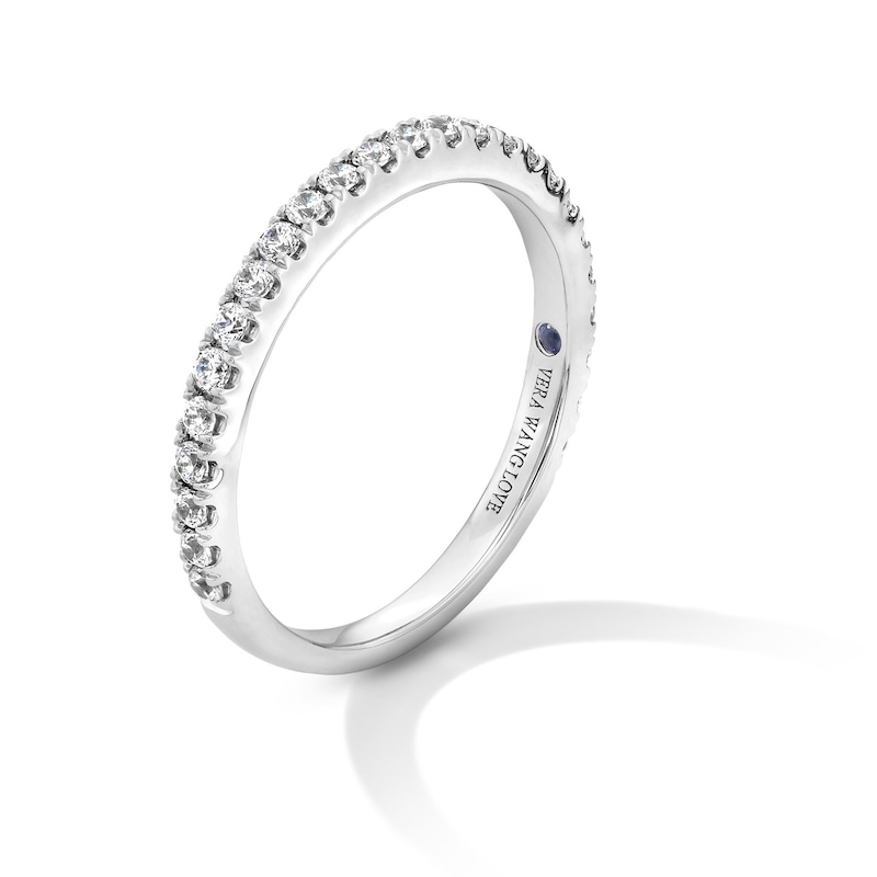 Main Image 2 of Vera Wang Love Collection Lab-Grown Diamonds by Vera Wang Love 1/3 CT. T.W. Anniversary Band in 14K White Gold (F/VS2)