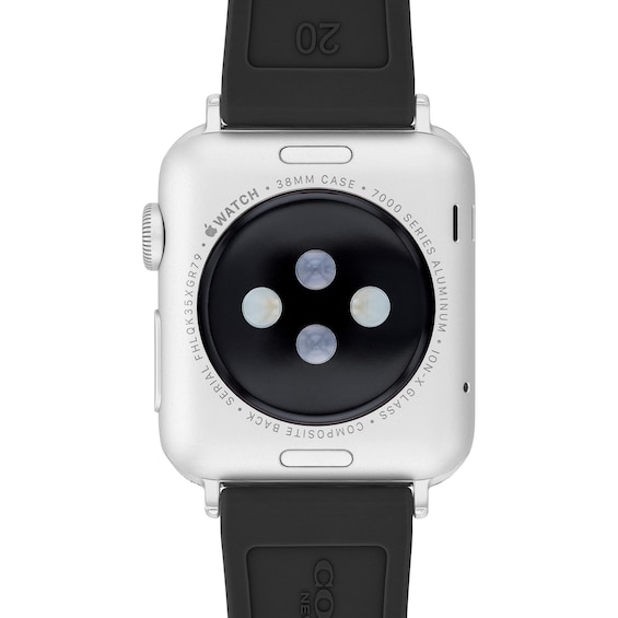 Ladiesâ Coach Apple Watch Straps Logo Interchangeable Replacement Band Smart Watch Attachment (Model