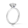 Thumbnail Image 3 of Vera Wang Love Collection 1-1/2 CT. Certified Diamond Solitaire Engagement Ring in 14K White Gold (I/SI2)