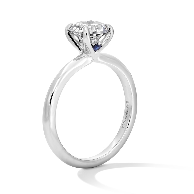 Main Image 3 of Vera Wang Love Collection 1-1/2 CT. Certified Diamond Solitaire Engagement Ring in 14K White Gold (I/SI2)