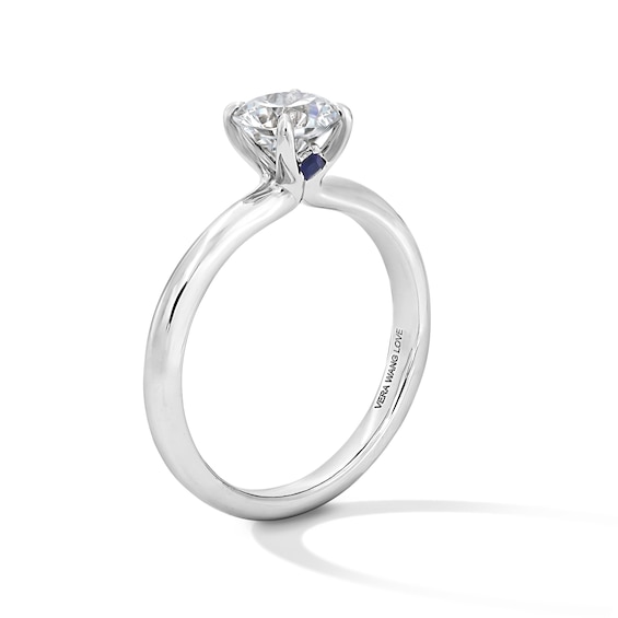 Vera Wang Love Collection 1 CT. Diamond Solitaire Engagement Ring in 14K White Gold (I/Si2)