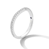Thumbnail Image 3 of Vera Wang Love Collection Lab-Grown Diamonds by Vera Wang Love 1/4 CT. T.W. Contour Anniversary Band in 14K White Gold (F/VS2)