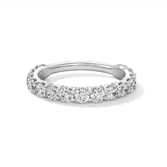 Vera Wang Love Collection Lab-Grown Diamonds by Vera Wang Love 1-3/8 CT. T.w. Anniversary Band in 14K White Gold (F/Vs2)