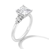 Thumbnail Image 3 of 2-1/4 CT. T.W. Princess-Cut Certified Lab-Grown Diamond Fancy Side Engagement Ring in 14K White Gold (F/VS2)