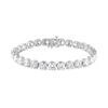 Thumbnail Image 1 of 20 CT. T.W. Certified Lab-Grown Diamond Tennis Bracelet in 14K White Gold (F/SI2)