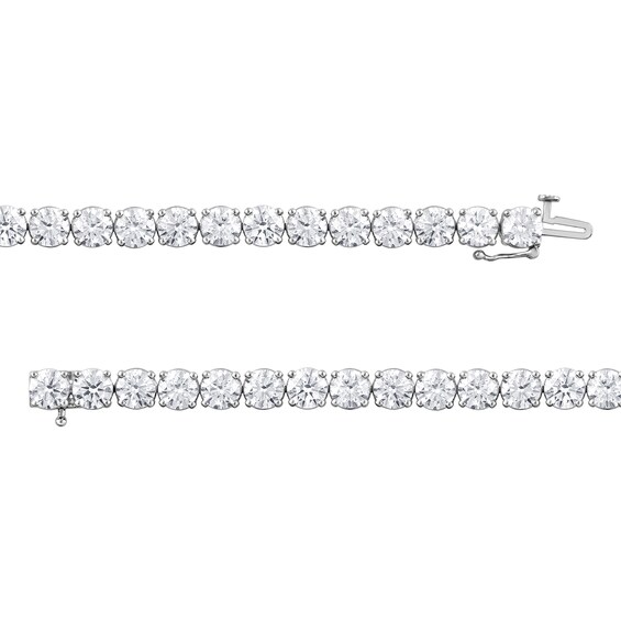 20 CT. T.w. Certified Lab-Grown Diamond Tennis Bracelet in 14K White Gold (F/Si2)