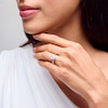 Thumbnail Image 2 of 2 CT. Oval Certified Lab-Grown Diamond Solitaire Engagement Ring in 14K Gold (F/VS2)